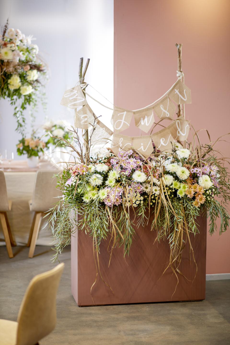 Le chrysanthème, fleur de mariage tendance