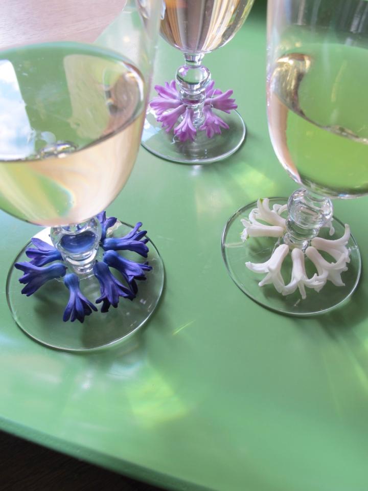 lajoiedesfleurs.fr Verres  jacinthes diy déco